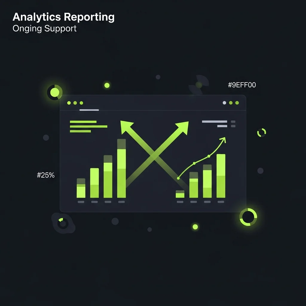 Reporting & Ongoing Support illustration