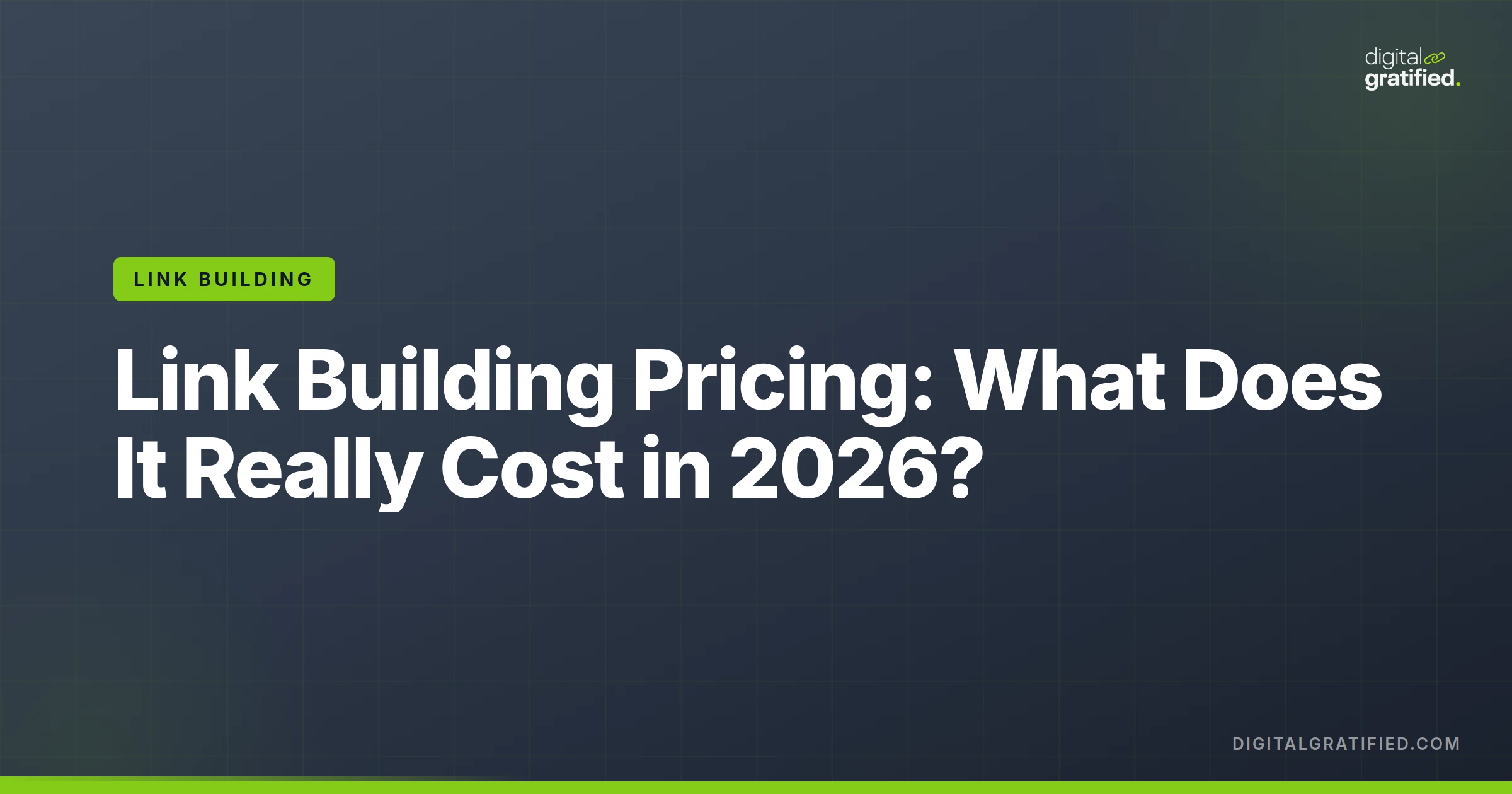 Link Building Pricing: What Does It Really Cost in 2026?