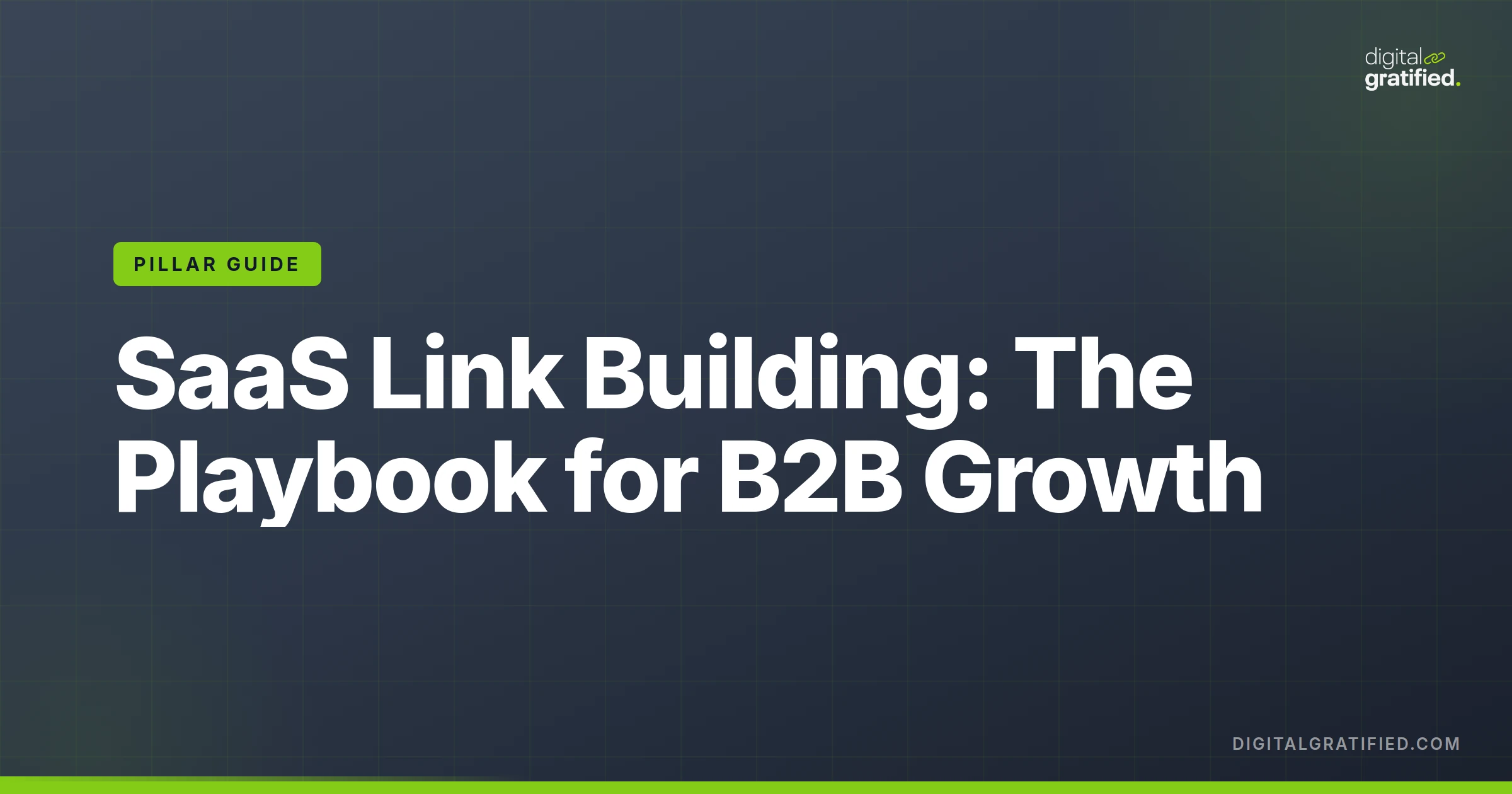 SaaS Link Building: The Playbook for B2B Growth [2026]