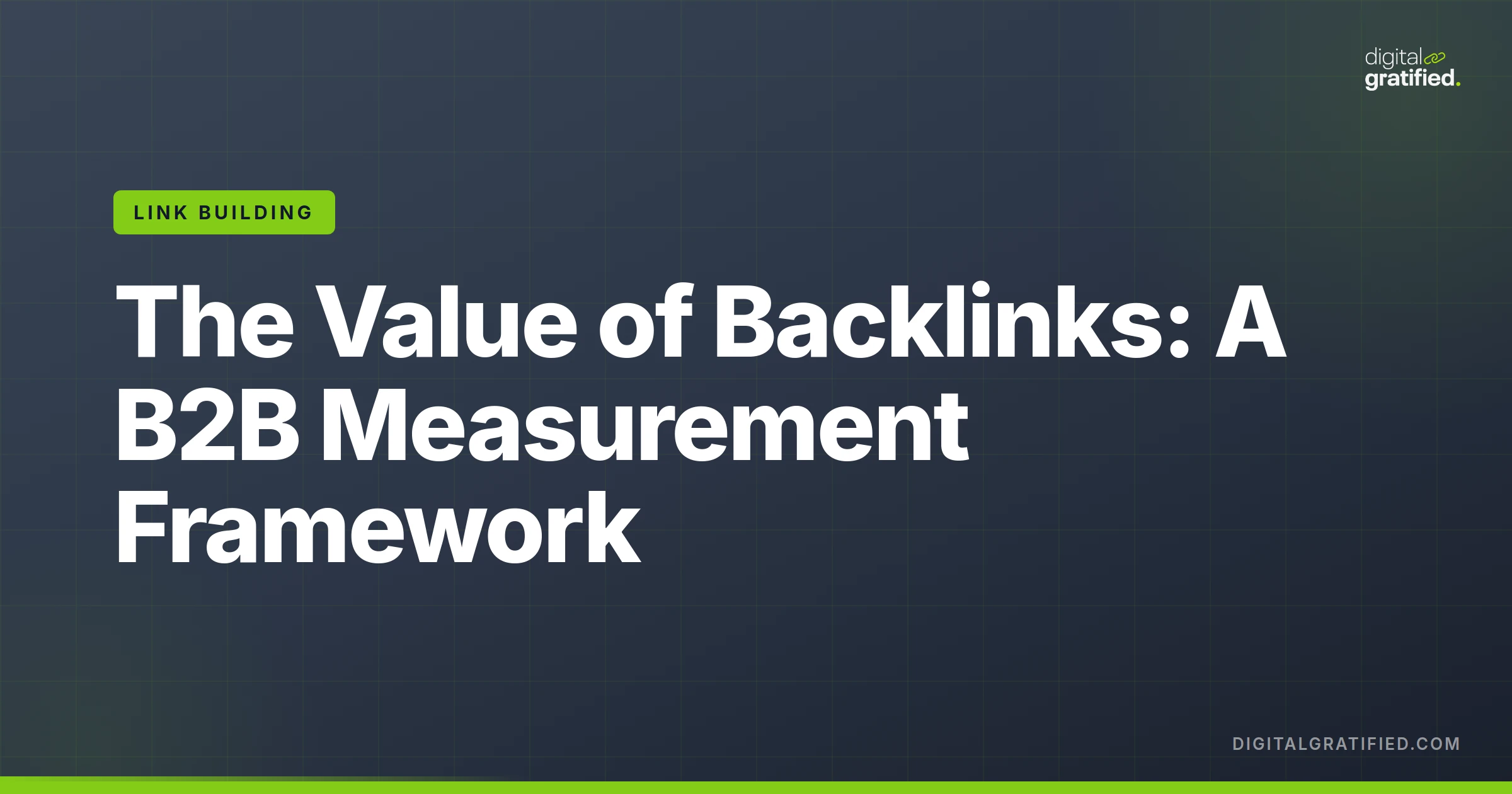 The Value of Backlinks: How to Measure Backlink ROI for B2B (2026)