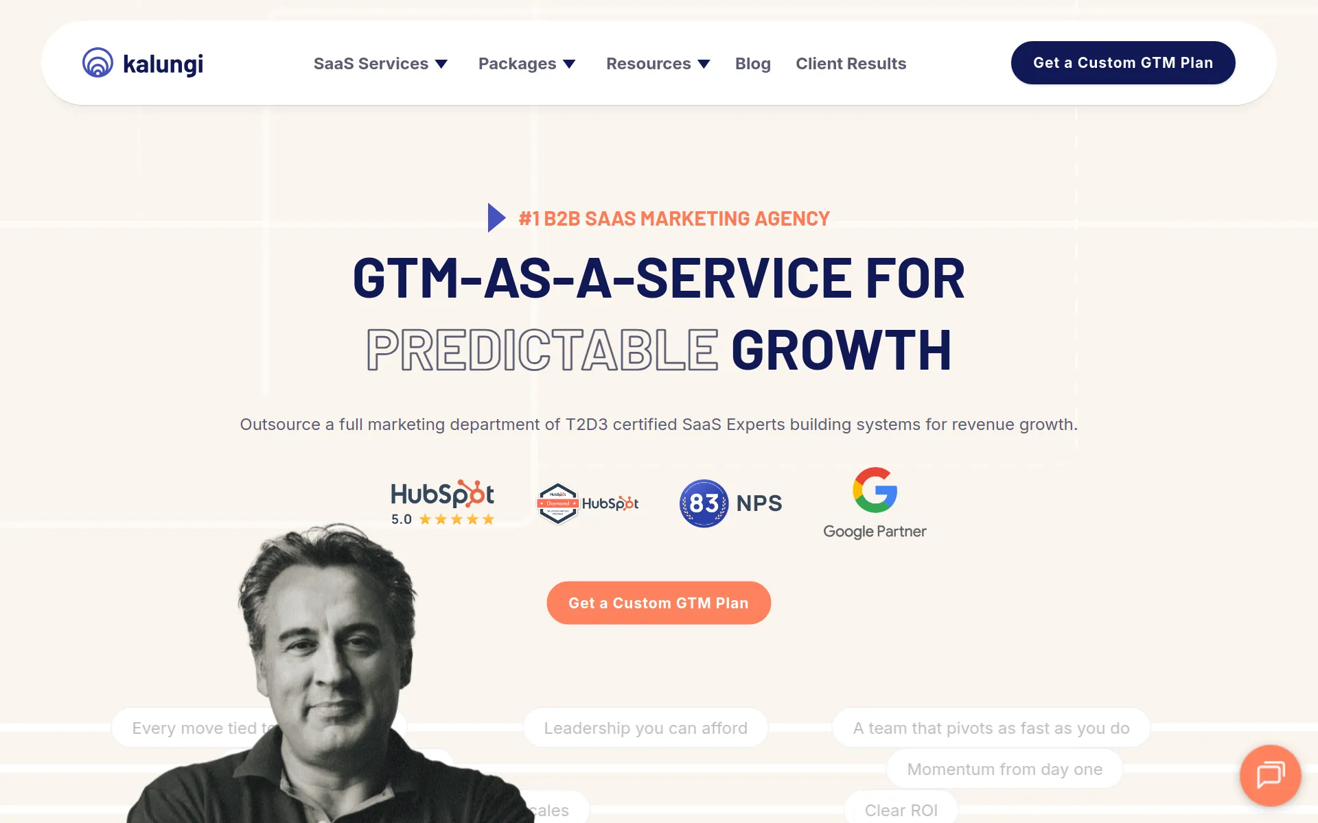 Kalungi homepage screenshot