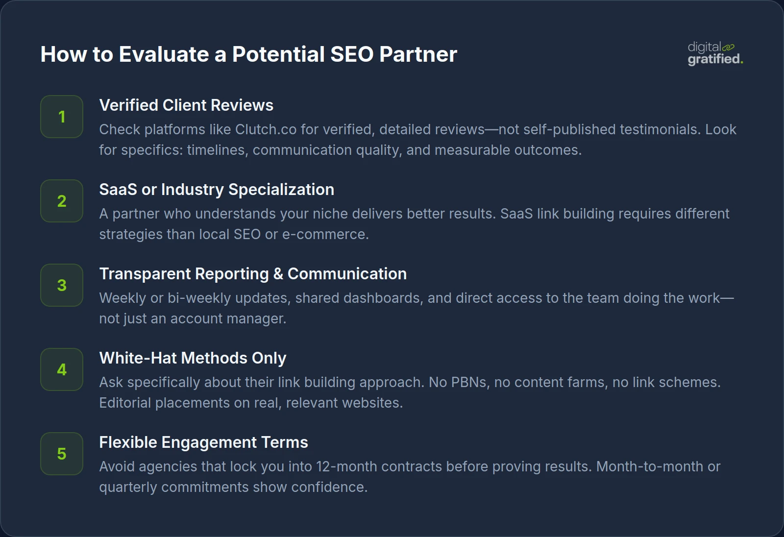 How to Evaluate a Potential SEO Partner