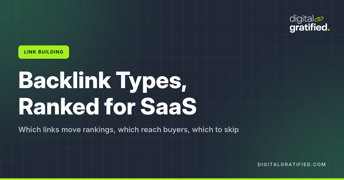 Types of Backlinks: Which Ones Move Rankings for SaaS